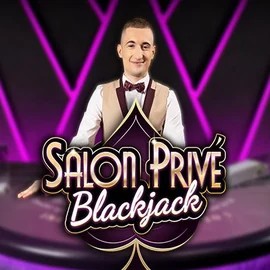Blackjack Salon Privé slot visual from Ezugi available on spin-bara-casino.gr
