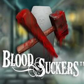 Logo of Blood Suckers from NetEnt at Spinbara Casino