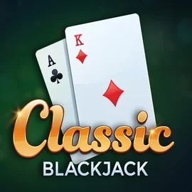 Classic Blackjack slot visual from Red Tiger Gaming available on spin-bara-casino.gr
