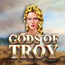 Gods of Troy logo by Red Tiger Gaming at Spinbara Casino