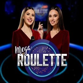 Mega Roulette slot icon by Pragmatic Play, available at Spinbara Casino