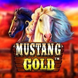 Mustang Gold game by Pragmatic Play – logo hosted on Spinbara Casino