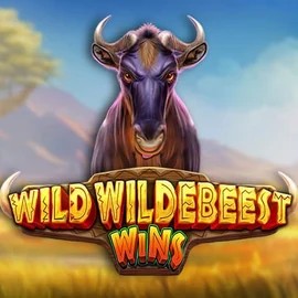 Official Slots logo: Wild Wildebeest Wins by Pragmatic Play at Spinbara Casino